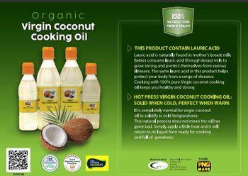 Coconut Cooking oil - Nawruz Solutions Limited - Papua New Guinea