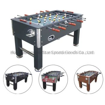 Deluxe Soccer Table Fooshball Table with Drink Cup Holders Model L Origin China Playboard 12mm Bar Number Eight HS Code - Huizhou Double-Star Sports Goods Co., Ltd. - China