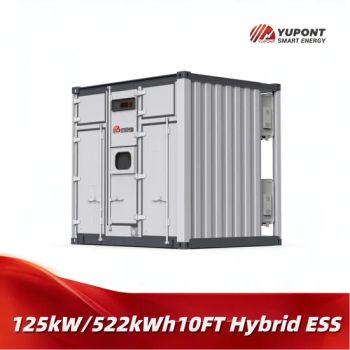 Yupont 125kW/522kWh 10ft Hybrid System Energy Storage Container - Yupont Smart Energy Technology(Jiaxing)Co., Ltd. - China