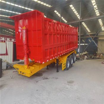 New Type Dump Truck Trailers Rear Tipper Dump Semi-Trailer Condition New Material Steel Tire Number 12 Origin Shandong Grade Heavy - Shandong Zhengyang Machinery Co. Ltd - China