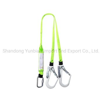 Buffer Bag Safety Belt Single and Double Hook Fall Arrest Safety Rope - Shandong Yunbian Import and Export Co., Ltd. - China