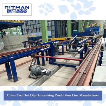 Hot DIP Galvanizing Production Line with Metal Coatings Machine - Xuzhou RITMAN Equipment Co., Ltd. - China