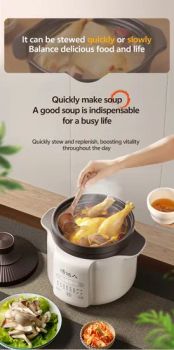 Tj M6 Chinese Style Household Kitchen Casserole for Cereal Porridge and Soup Automatic Multifunctional Electric Purple Clay Casser - Guangdong Tianjun Intelligent Technology Co., Ltd. - China
