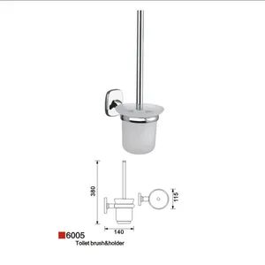 Best Sales Style Wall Mounted Zinc Alloy Toilet Brush Holder Chrome Finish 6005 - Changsha Yite Bathware Co., Ltd - China