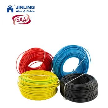Single Core Copper Electrical Wires Building Stranded Cables Flexible PVC Power Wire - Jiangsu Jinling Cable Co., Ltd. - China