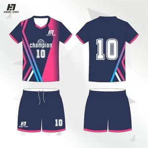 Aibort 2022 New Volleyball Wear Men&Women's Jersey Set Sublimate Custom Designs Volleyball Team Uniforms Set - Xiamen Aibort Clothing Co., Ltd. - China
