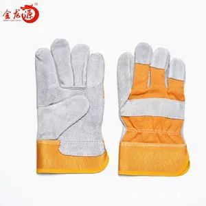 China Factory Wholesale Winter Warm Industrial Professional Leather Welding Safety Gloves - Linyi Golden Dragon Source Safety Technology Co., Ltd. - China
