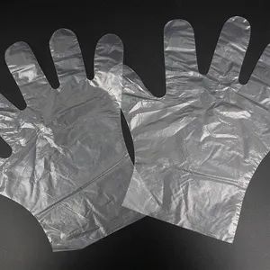 Examination Gloves (PE Gloves) Wholesale Household Kitchen Clean Food Grade Vinyl Gloves - Huiyuan Lantian Medical System Co., Ltd. - China