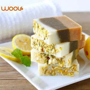 Handmade Soap Wholesale Natural Anti Acne Moisturizing Toilet Soap Thyme Lavender Cold Process Soap - Hunan Woolf Technology Co., Ltd. - China