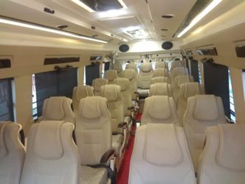 Luxury Tempo traveller 26 seater hire indore, Individual Air Vents - Car On Call - India