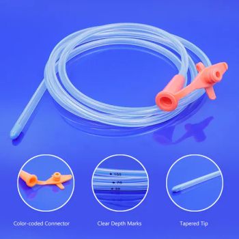 Medical Supply Disposable Gastrostomy Tubing Silicone Gastric Stomach Feeding Tubes Medical Supplies - Dongguan Jiajie Medical Tech Co., Ltd - China