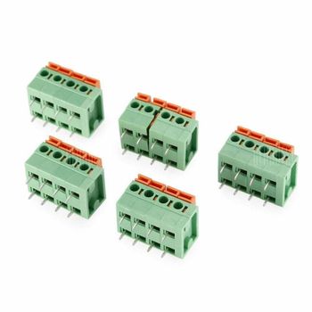 PCB Green Connector Color green Type PCB Mount Durability High Heat Resistance Yes Installation Ease Easy Current Rating 10 - Genius Electronics - India