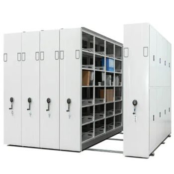 Dense Cabinet Mobile Shelving Manual Mobile File Storage Shelving Systems - Luoyang Qianming Office Technology Co., Ltd. - China