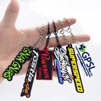 Wholesale Promotional Designer Personalized Plastic Luxury Keyrings Cute Cars Accessories Key Ring Rubber Key Chains PVC Custom Keychain - Zhongshan Leon crafts and gifts Co., Ltd. - China