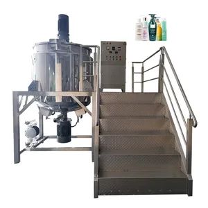 Honemix Shampoo Liquid Hand Wash Detergent Mixing Tank Mixer Agitator Dishwashing Liquid Soap Making Machine with Heating - Guangzhou Hone Machinery Co., Ltd. - China