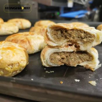 Flaky Pastry Maker Continuous Operation Pita Making Machine Flatbread Maker - Wuxi Henghao Machinery Technology Co., Ltd - China