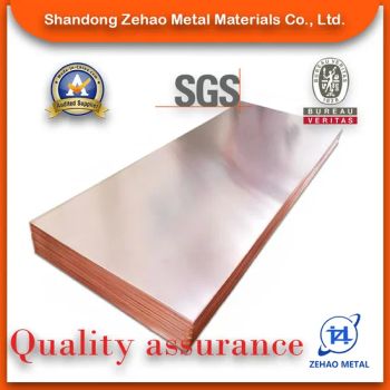 Sheet Plate Brass Spot Price Scrap Copper Cu Pure Red Copper Net Plates Thickness 8 Design Length 200 Width 100 Hst Cooper Sheet - Shandong Zehao Metal Materials Co., Ltd. - China