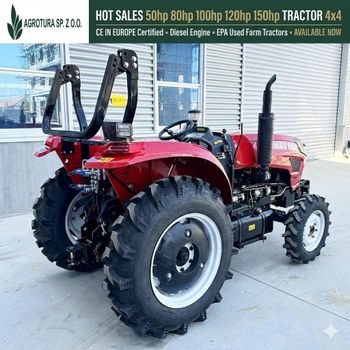 Premium Quality CE Certified Used 50HP–150HP 4x4 Diesel Farm Tractors with EPA Engine – High Performance Agricultural Equipment for Modern Farming, Strong Power Output, Fuel Efficient and Ready Stock for Global Buyers - agroturaspzoo - Poland