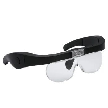 LED Rechargeable Eye Glasses Magnifying Glass Hands Free for Inspection DIY Reading with 4 Lenses - Ningbo Anmas Optoelectronic Co., Ltd. - China