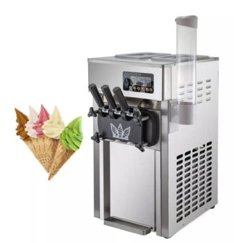 Commercial Soft Serve Ice Cream Machine 3 Flavors Ice Cream Maker for Restaurants Snack Bar - Guangzhou Bossmai Machinery Co., Ltd - China