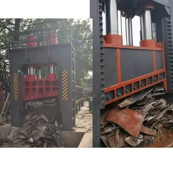 Metal Shearing Machine Recycling Industrial Steel Plate Scrap - Yantai All Metals Electronic & Mechanical Equipment Co., Ltd - China