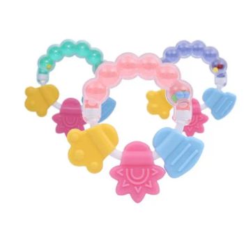 Funny Baby Pacifier Silicone Teether Rattle Toy Massage Baby's Gum - Kingsun Baby Products Co., Ltd. - China
