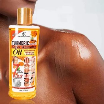 Private Label 200ml 500ml 1000ml Lightening Skin Care Removal Dark Spots Oil Body Massage Turmeric Super Whitening Oils - Guangzhou Yami Beauty Technology Co., Ltd. - China