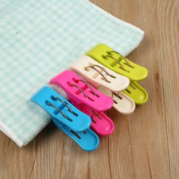 Wholesale Low Prices Large Size Colorful Plastic Laundry Air-Drying Clothes Hanger Clamp Pins Clips Pegs - Taizhou Wangting Plastic Spring Co., Ltd - China