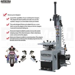Mobile Tire Changer Max. Wheel Width 3-12" Auto Tyre Changing Machine - Yingkou Yuanmech Machinery Co., Ltd. - China