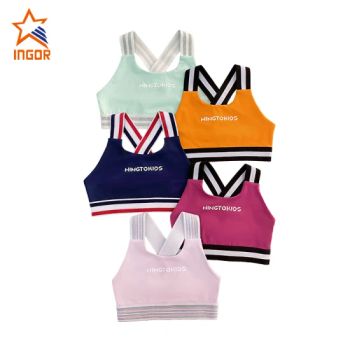 Ingorsports Kids Clothes Swimwear 3cm Silicone Washing Label & Optional Elastic for Gym Sports Wear Girl's Swimsuit - Guangzhou Ingor Sportswear Co., Ltd. - China