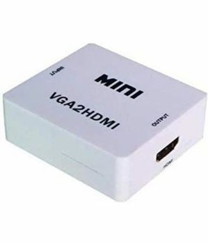 Vga To Hdmi Converter Converter type VGA Input Signal Type Vga Audio Input Type 3.5mm Output Signal Type Hdmi Audio Output Type - Expand Electronics - India