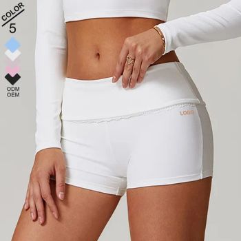 Women Outdoor Running Pants Slimming Athletic Shorts Wear Peach Hip-Lift Yoga Shorts - Xiamen Aimeee Garment Co., Ltd. - China