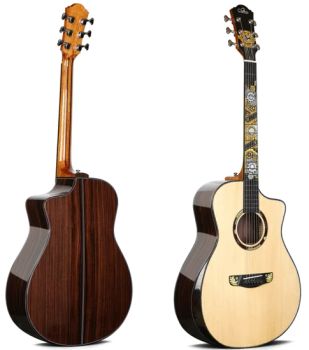 Sevillana 1905 High-End Acoustic Guitars Professional Handmade Folk Guitar for Musical Lovers - Guangzhou Huayi Musical Instruments Co., Ltd. - China