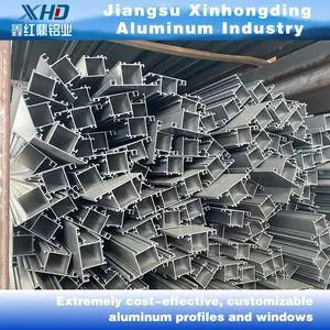 Fire Resistance Curtain Wall Systems Aluminum Profile Materials Aluminum Alloy Profiles, Aluminum Profile 6063 - Jiangsu Xinhongding Environmental Protection Technology Co., Ltd. - China