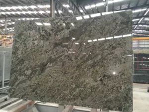 Namib Green Granite Slabs&Tiles Granite Flooring&Walling Shape Slab Color Green Form Big Slab Thickness 2cm Origin - XIAMEN KA UNITED IMP. & EXP. CO., LTD. - China