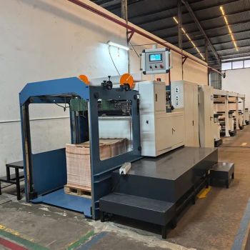 Grease Proof Coated Printed Mg Packaging Paper Sheeter Cutter Machine for Cake Bread Pastry Food - Wenzhou Binbao Machinery Co., Ltd - China