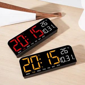 Modern LED Display Brightness Adjustable Timer Alarm LED Clock Digital Wall Clock Home Decor Office Wall Clock - Changzhou Sitan Imp. and Exp. Co., Ltd. - China