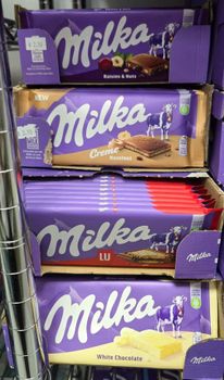 Finest Milka 80g – 90g Luxury Milk Chocolate Bar Rich Flavor Smooth Melt Premium Snack for Family Friends