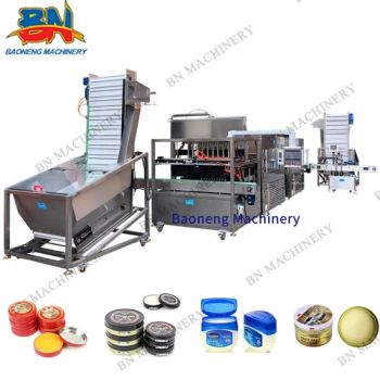 Automatic Bottle Jar Vaseline Balm Shoe Polish Wax Hot Filling Machine with Cooling Capping Line - Guangzhou Baoneng Packaging Machinery and Equipment Co., Ltd. - China