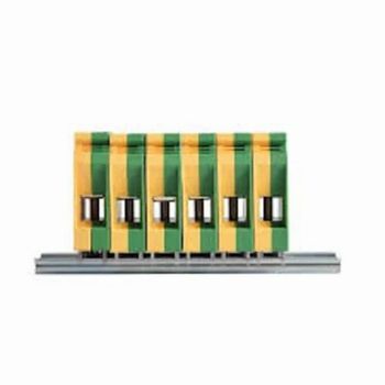 Elemix Earth Terminal Blocks Brand Elemix Voltage 220V Color Yellow Frequency 50Hz Type PCB Mount Phase Single - Alka Corporation - India