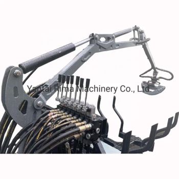 Rima Timber Trailer with Hydraulic Boom and Grapple for ATV and UTV - Yantai Rima Machinery Co., Ltd. - China