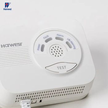 Home Kitchen Cooking Combustible Gas Detector Personal LPG Gas Detector Alarm, Shut-off Valve Optional - HANWEI ELECTRONICS GROUP CORPORATION - China