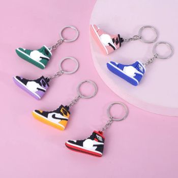 High Quality Design Soft PVC Rubber Keychain Manufacturers Carton Souvenir Custom 2D 3D Logo Plastic Shoes Keychain for Sale - KN Gift Limited - China