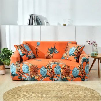 Christmas Loveseat Slipcover Printed Sofa Cover Xmas Couch Covers Elastic Universal Sofa Slipcovers for Christmas - Qingdao Yiteng Textile Co., Ltd. - China