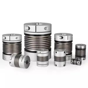 Aluminum Alloy Bellow Setscrew Encoder Step Servo Motor Screw Spring Elastic Flexible Metal Shaft Coupling - ALM Intelligent Technology (Suzhou) Co., Limited - China