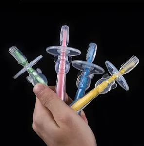Custom Vibrant Silicone Baby Toothbrush for Fun Brushing Experience - Shenzhen Kingod Silicon Products Co., Ltd - China