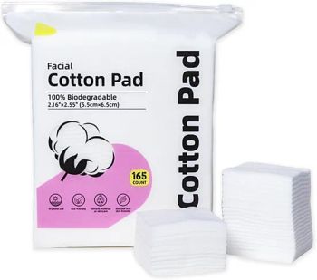 Premium 100% Cotton Facial Squares for Gentle Cleansing Removing Makeup Pad - Dongguan Nuokang Healthcare Technology Co., Ltd. - China