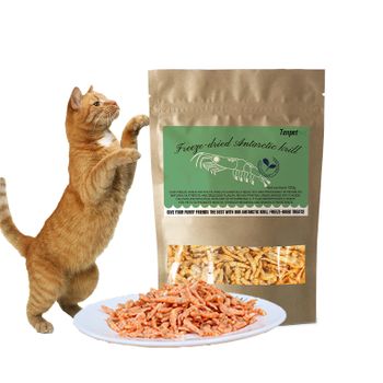 Pet Food High Protein Freeze-dried Shrimp Antarctic Krill Dried Prawn Aquarium Products Fish Food - Xingtai Miliang Trading Co., Ltd. - China