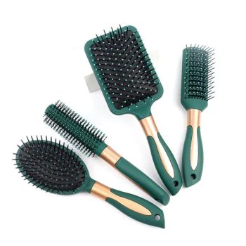 Wholesale Nylon Hairdressing Scalp Massage Denam Extension Curly Wet ABS Paddle Vent Detangling Hair Brush - Guangzhou Yuntesi Hairdressing Products Co., Ltd. - China