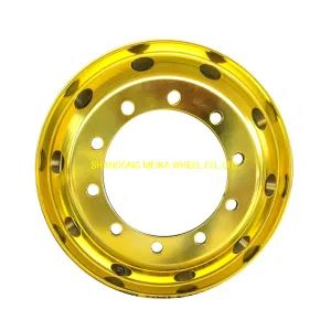 22.5X9.0 Truck Wheels Alloy Wheel Hub Rims 22.5X8.25 Drive Wheel FWD Finishing Chrome Model NO. 22.5X9.0 HS Code - SHANDONG MEIKA WHEEL CO., LTD. - China